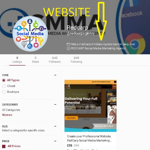 Create your Professional Website, RedCarp Social Media Marketing Agency 40%OFF - Picture 8 of 13